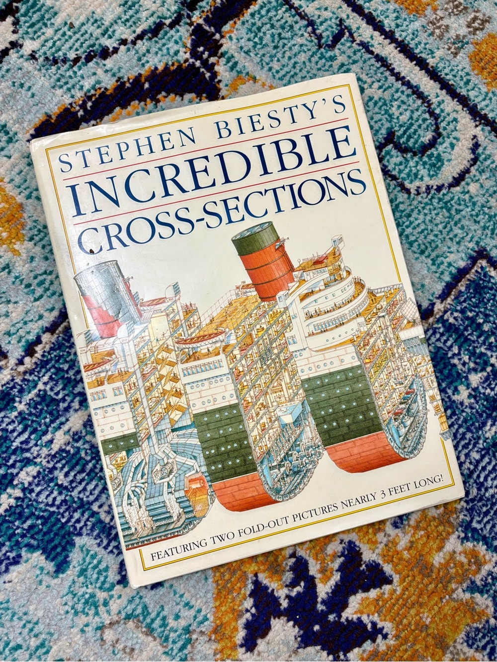 VTG 1992 Stephen Biesty's Incredible Cross-Sections - Illustrated Book